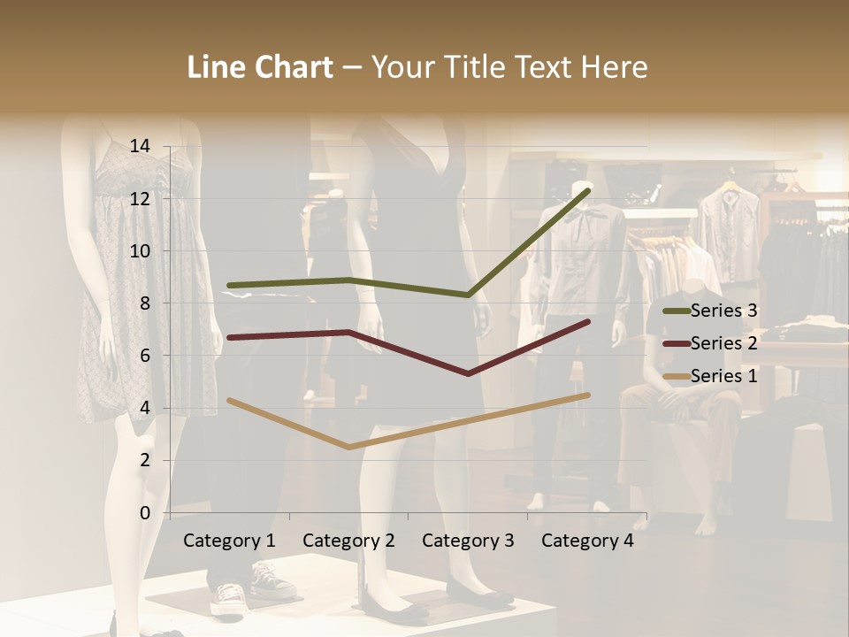 Women Male Fashion PowerPoint Template