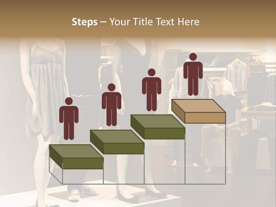 Women Male Fashion PowerPoint Template