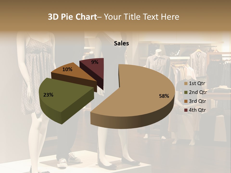 Women Male Fashion PowerPoint Template