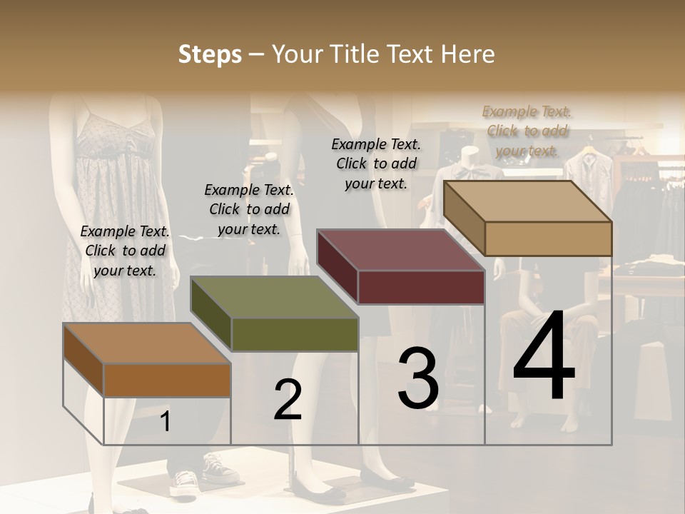 Women Male Fashion PowerPoint Template