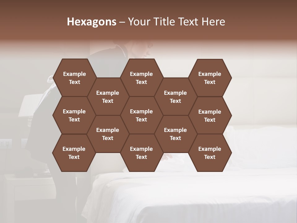 Copy Space View Brown PowerPoint Template