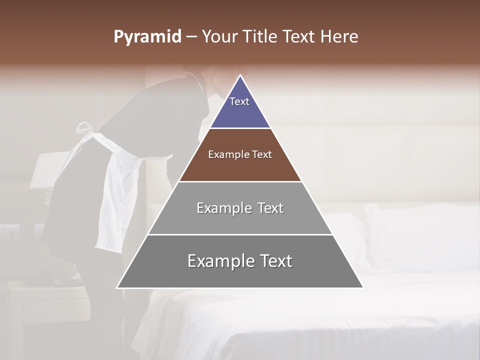 Copy Space View Brown PowerPoint Template