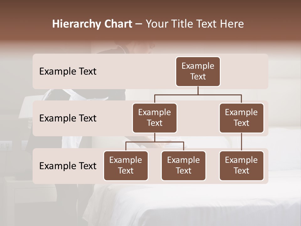 Copy Space View Brown PowerPoint Template