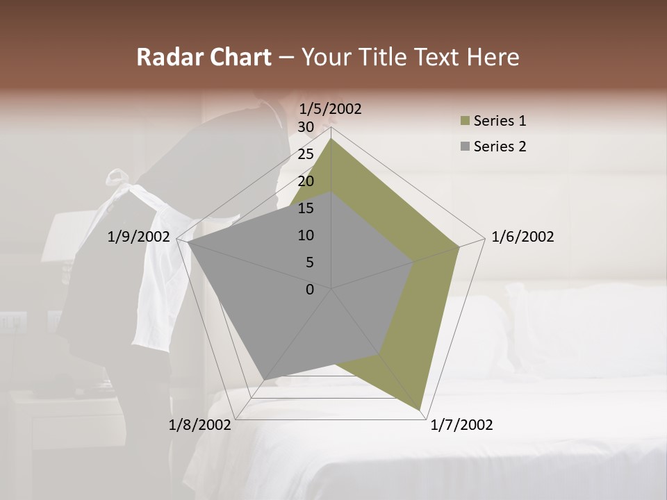 Copy Space View Brown PowerPoint Template