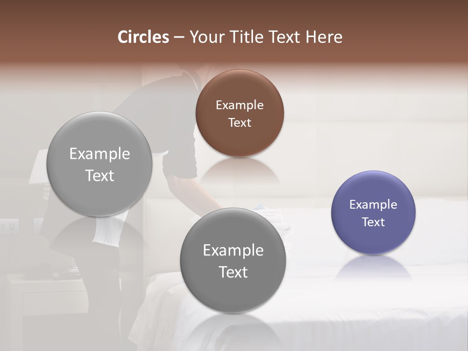 Copy Space View Brown PowerPoint Template