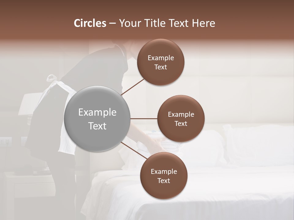Copy Space View Brown PowerPoint Template