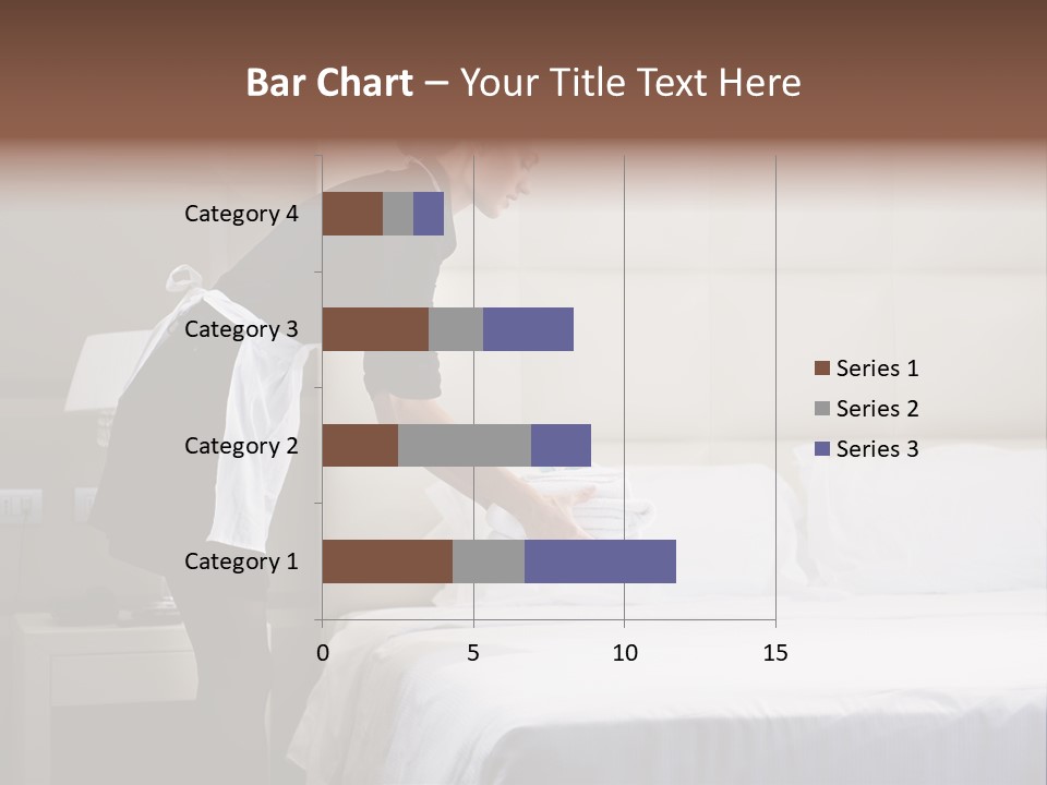 Copy Space View Brown PowerPoint Template