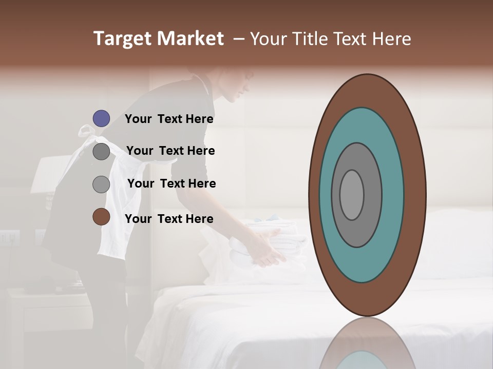 Copy Space View Brown PowerPoint Template