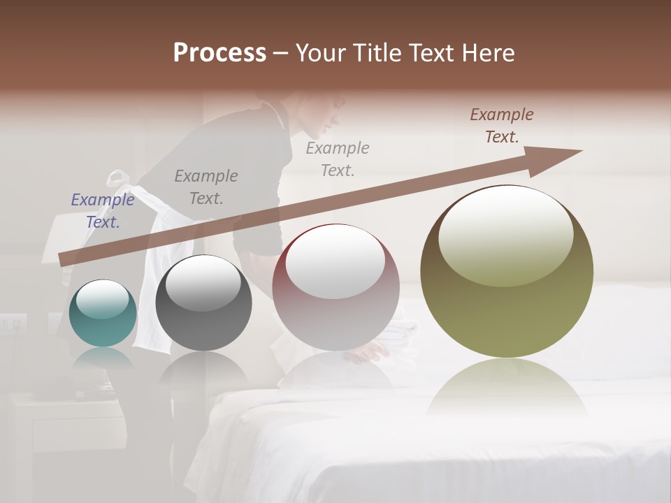 Copy Space View Brown PowerPoint Template