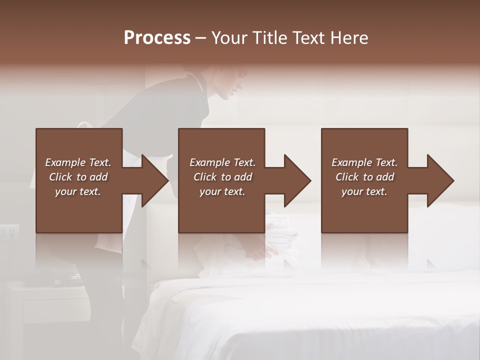 Copy Space View Brown PowerPoint Template
