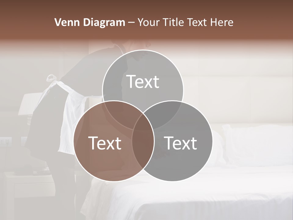 Copy Space View Brown PowerPoint Template