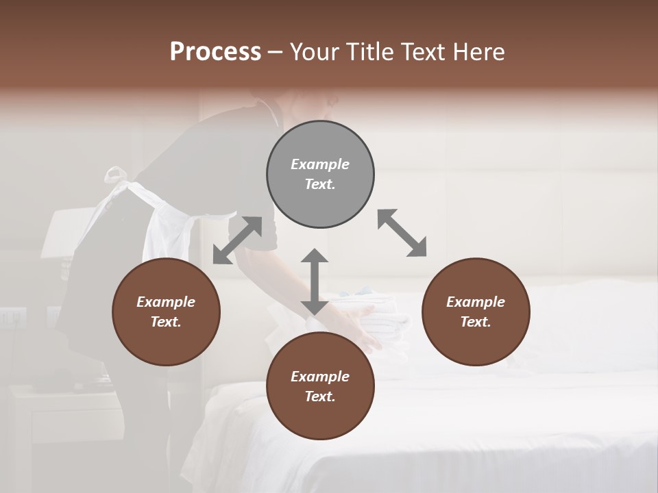 Copy Space View Brown PowerPoint Template