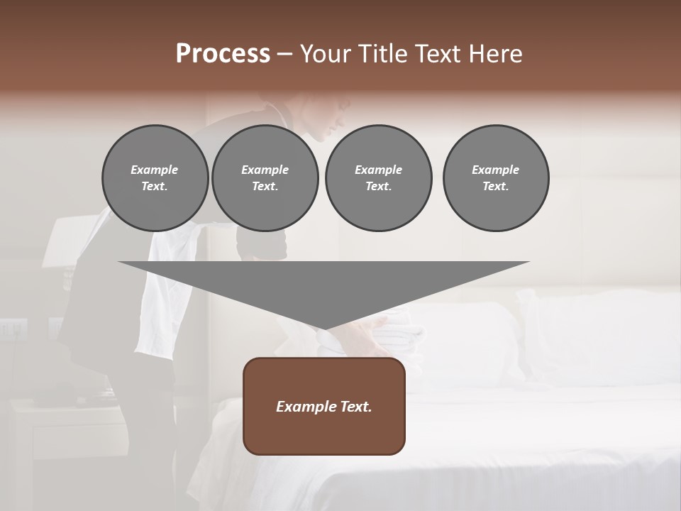 Copy Space View Brown PowerPoint Template