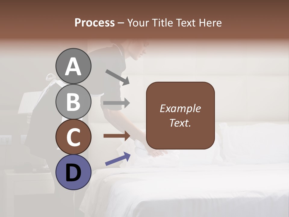 Copy Space View Brown PowerPoint Template