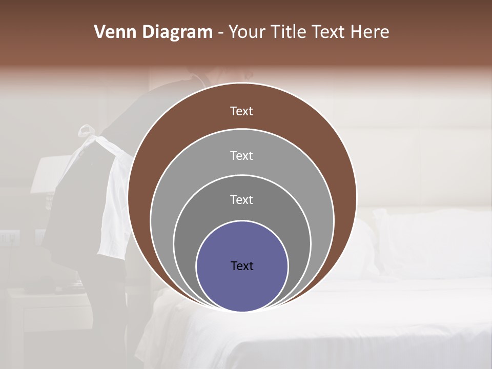 Copy Space View Brown PowerPoint Template