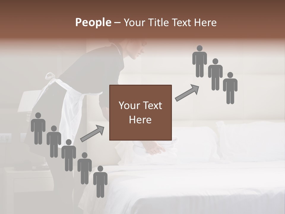 Copy Space View Brown PowerPoint Template