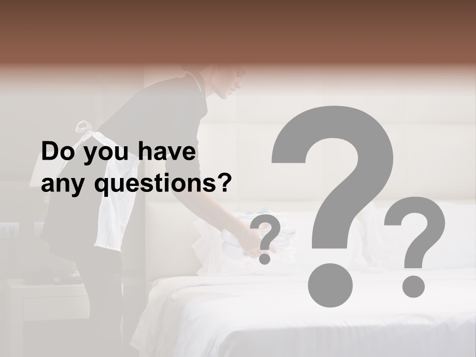 Copy Space View Brown PowerPoint Template