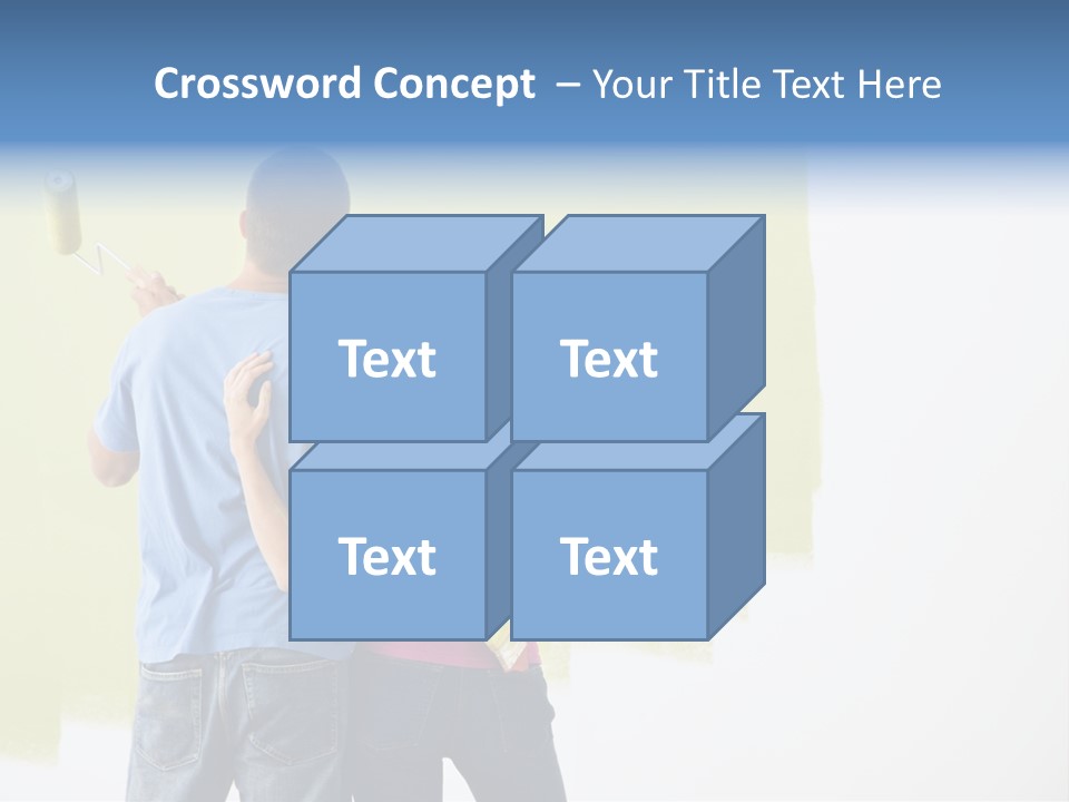 Sample Male Wall PowerPoint Template
