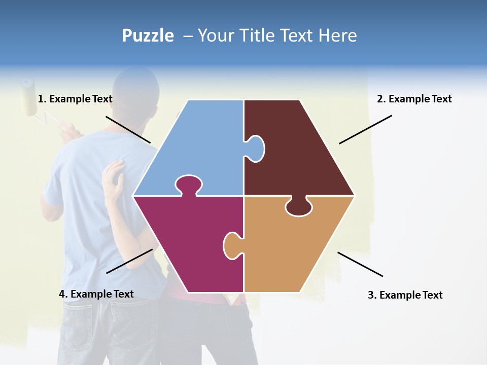 Sample Male Wall PowerPoint Template