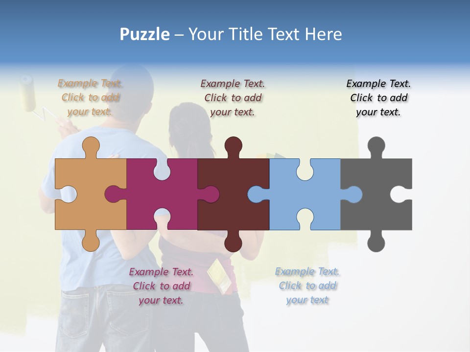 Sample Male Wall PowerPoint Template