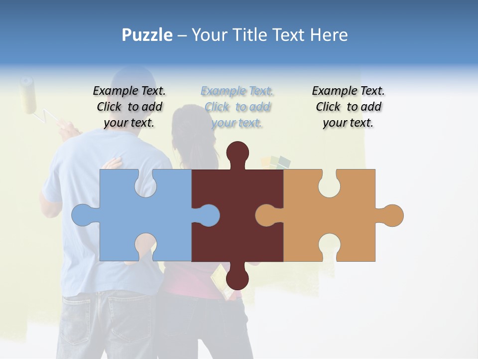 Sample Male Wall PowerPoint Template