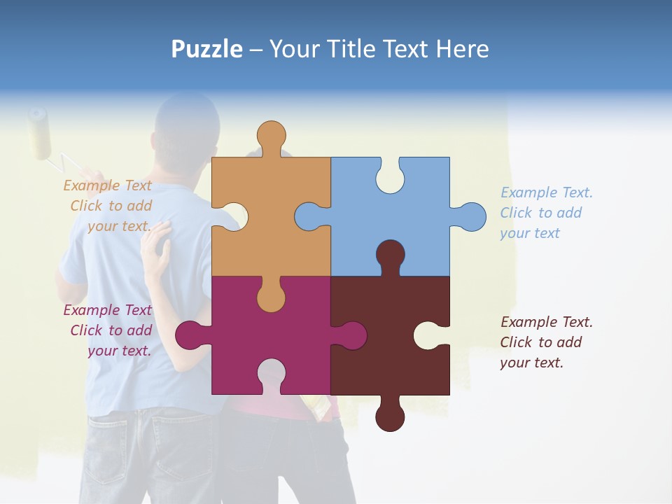 Sample Male Wall PowerPoint Template