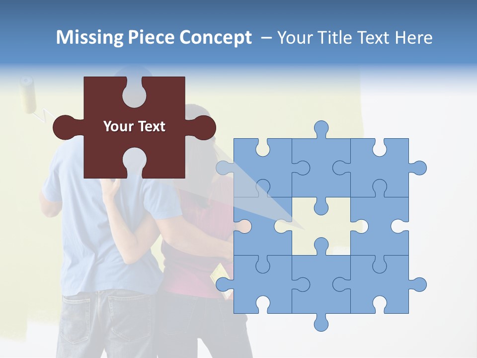 Sample Male Wall PowerPoint Template