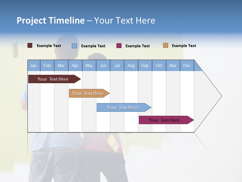Sample Male Wall PowerPoint Template