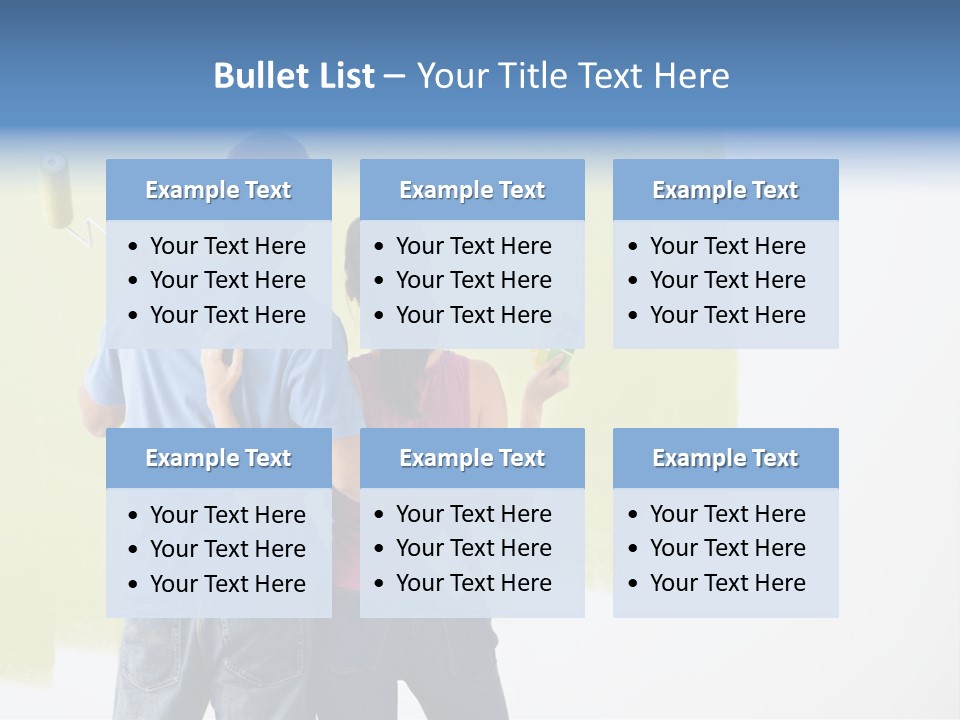Sample Male Wall PowerPoint Template