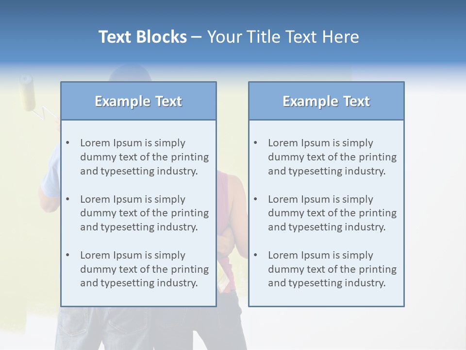 Sample Male Wall PowerPoint Template