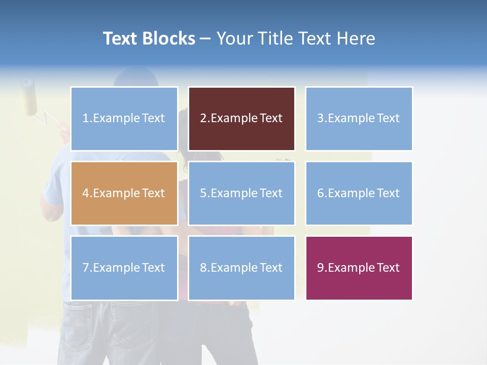 Sample Male Wall PowerPoint Template