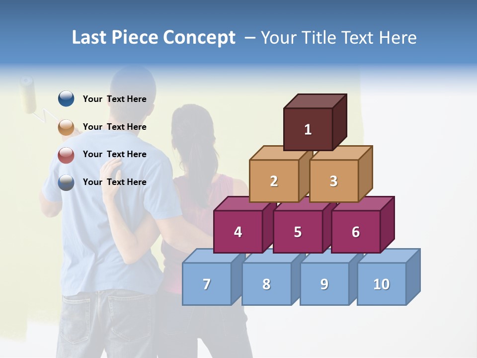 Sample Male Wall PowerPoint Template