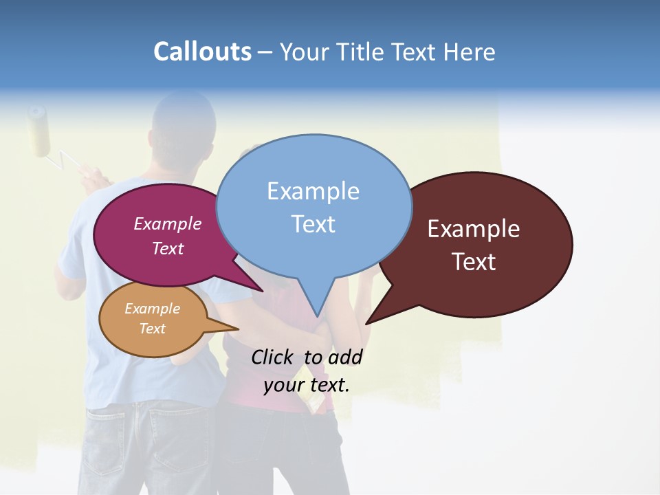 Sample Male Wall PowerPoint Template