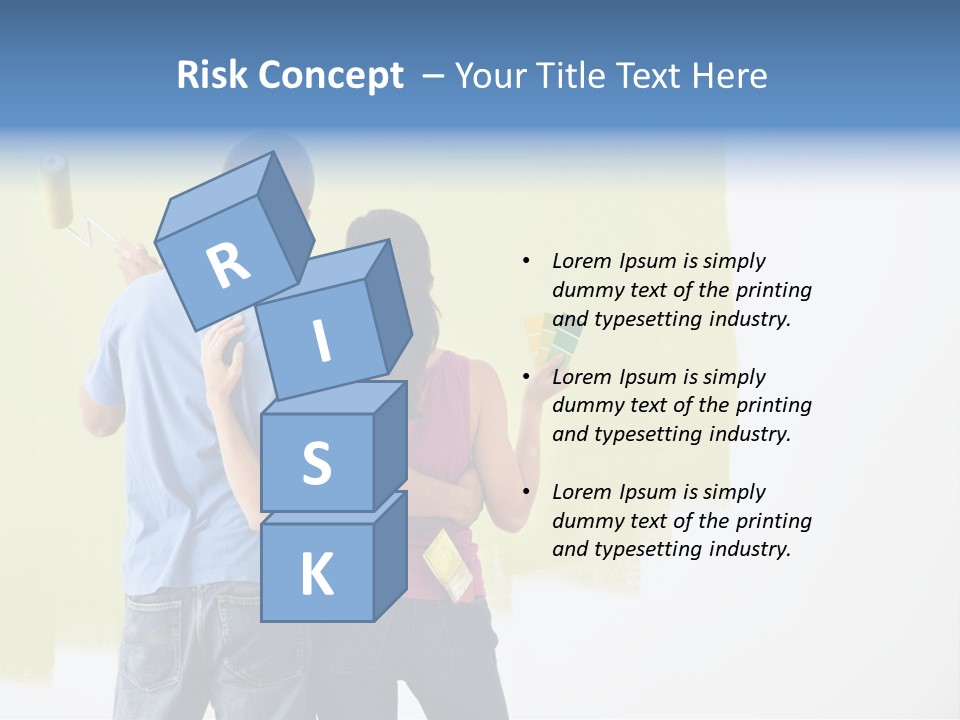 Sample Male Wall PowerPoint Template