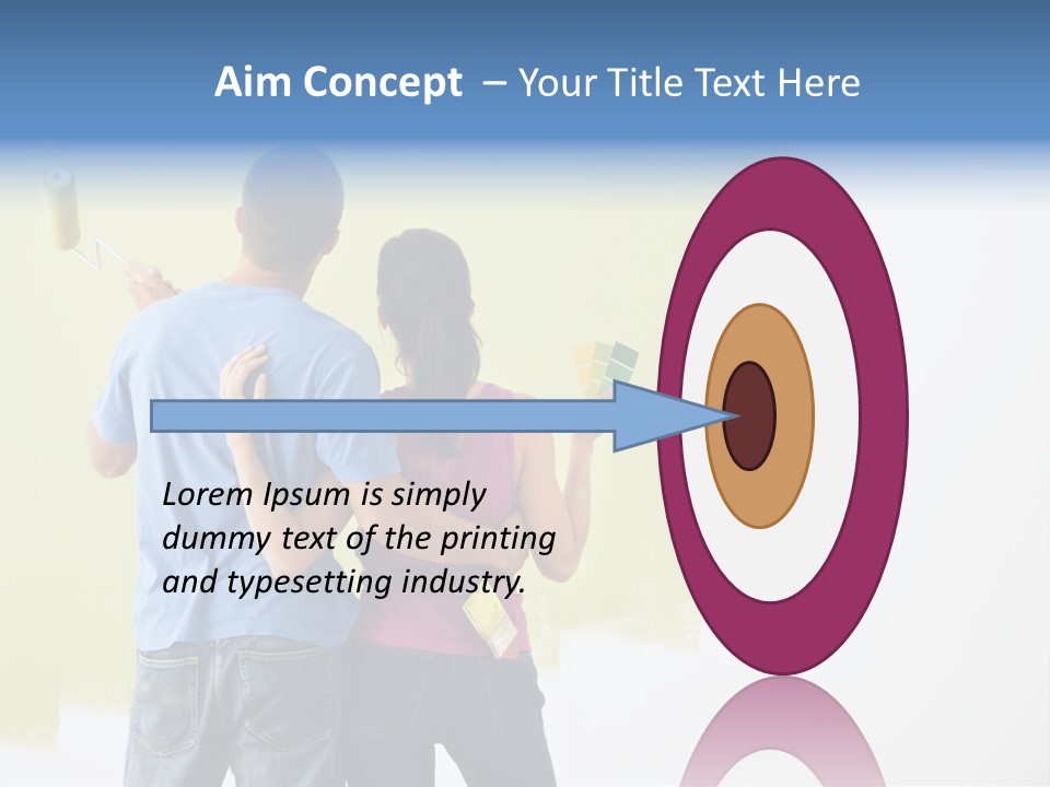 Sample Male Wall PowerPoint Template