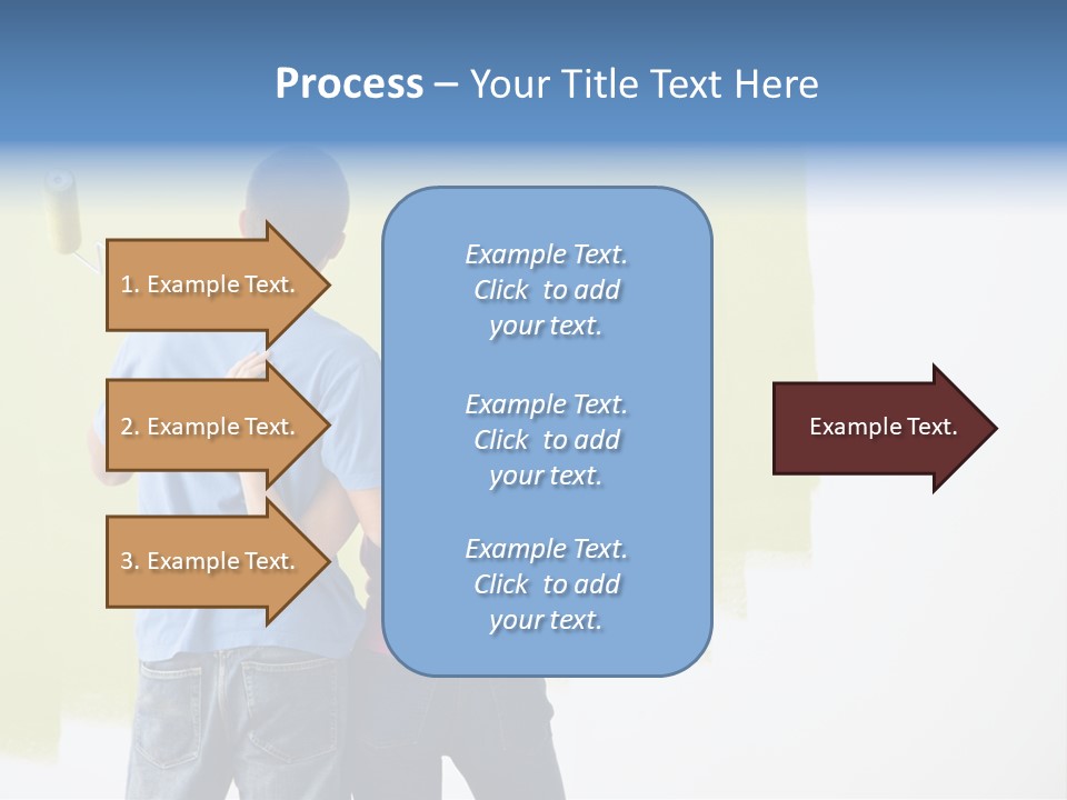 Sample Male Wall PowerPoint Template