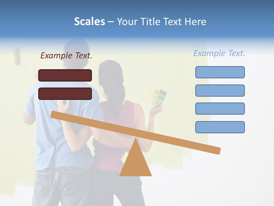 Sample Male Wall PowerPoint Template