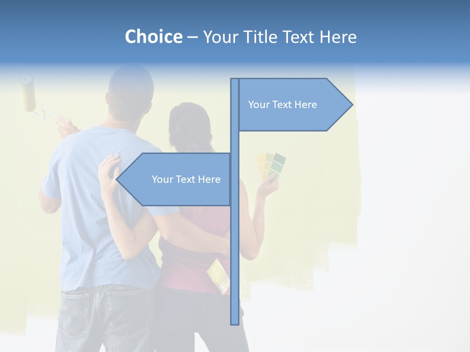 Sample Male Wall PowerPoint Template