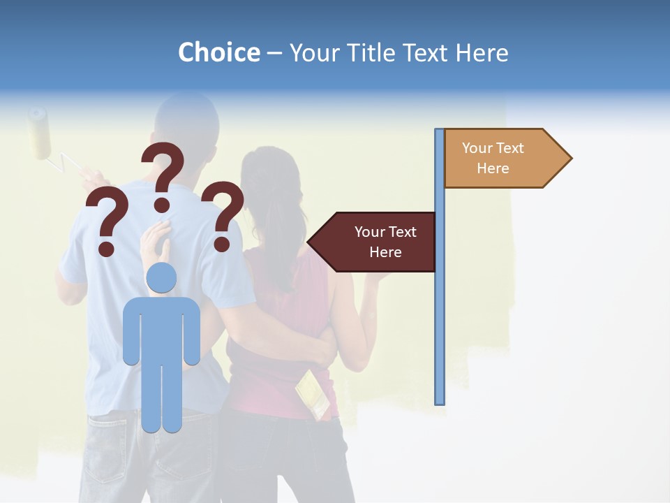 Sample Male Wall PowerPoint Template