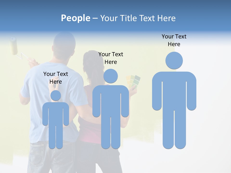 Sample Male Wall PowerPoint Template