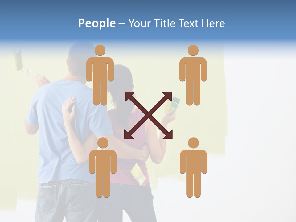 Sample Male Wall PowerPoint Template