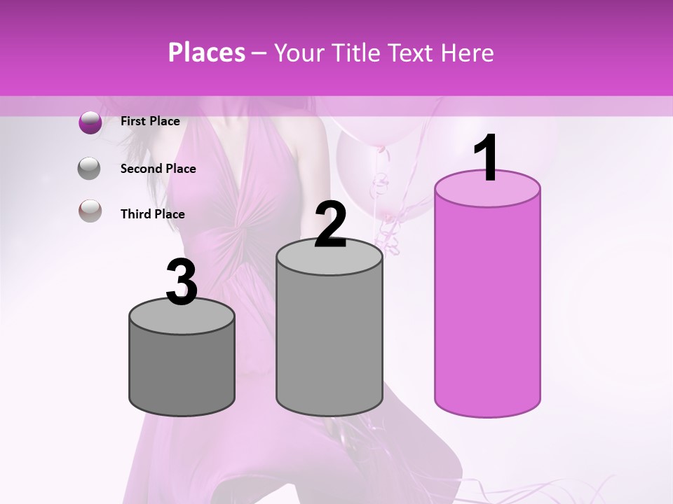 Nice Balloon People PowerPoint Template