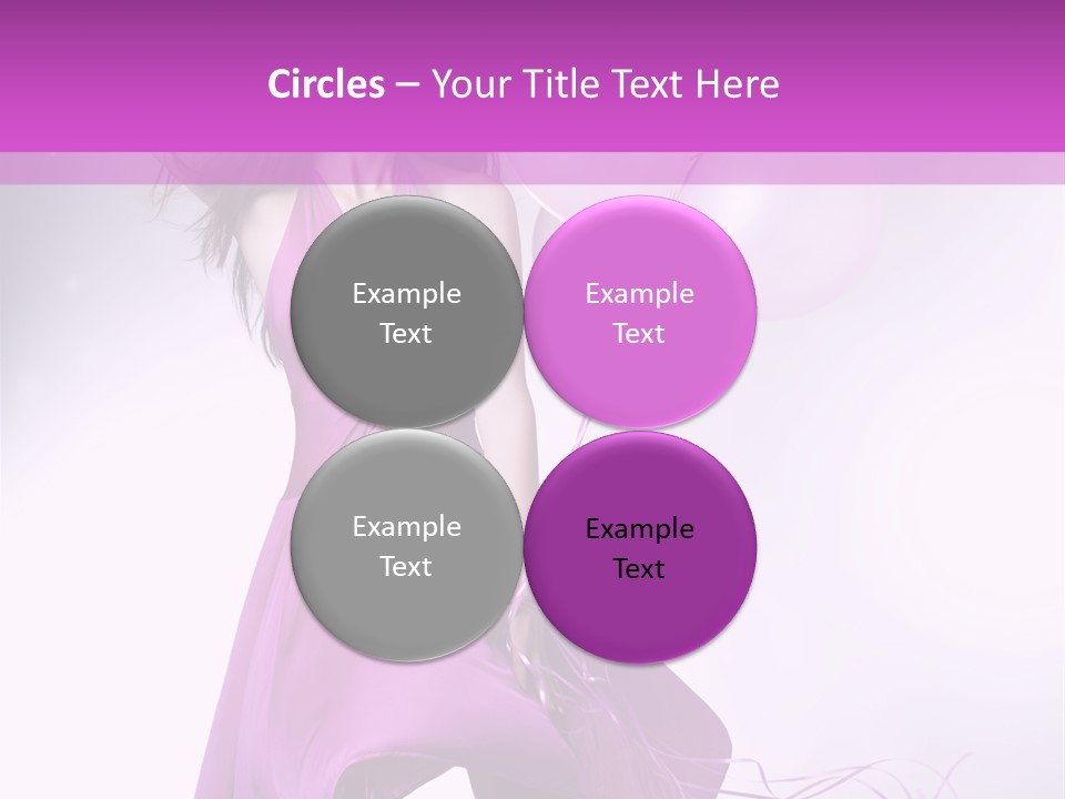 Nice Balloon People PowerPoint Template