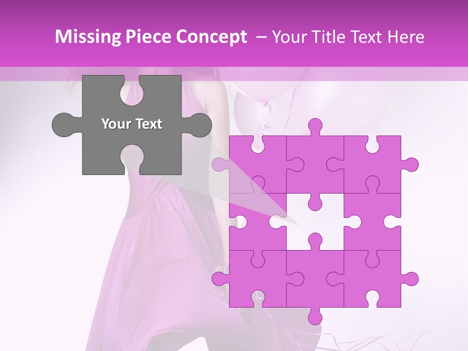 Nice Balloon People PowerPoint Template