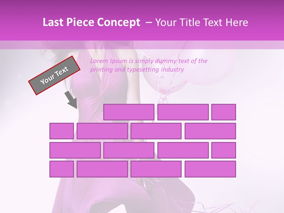 Nice Balloon People PowerPoint Template