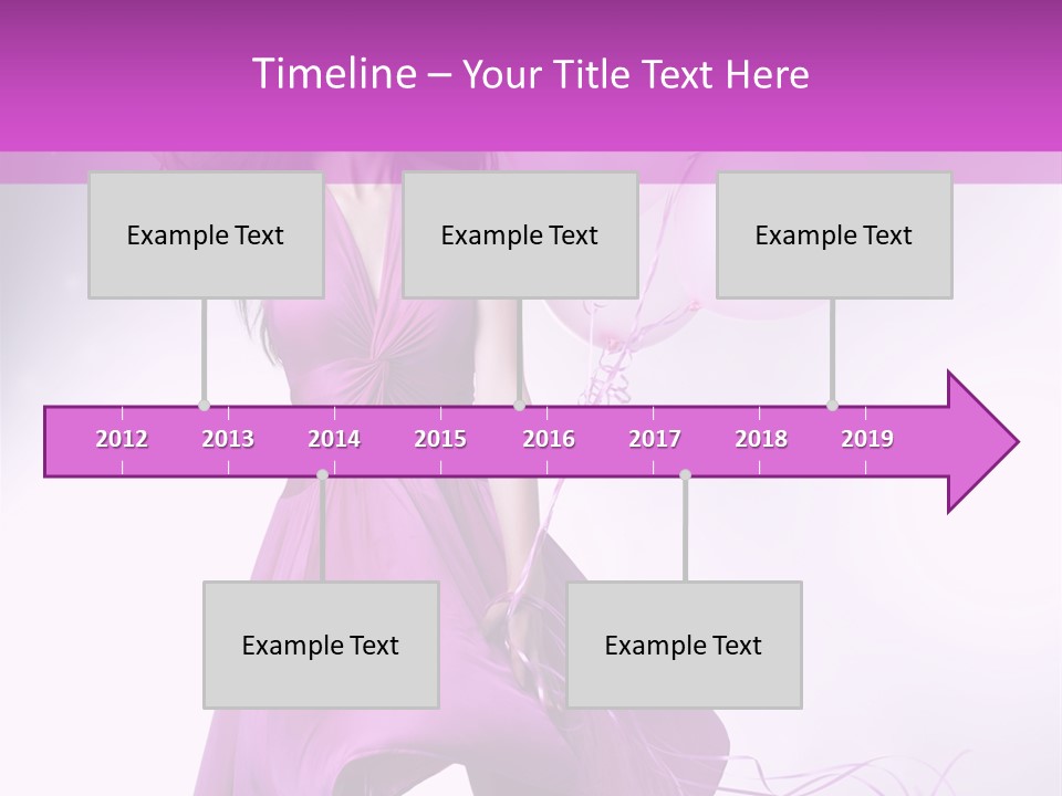 Nice Balloon People PowerPoint Template