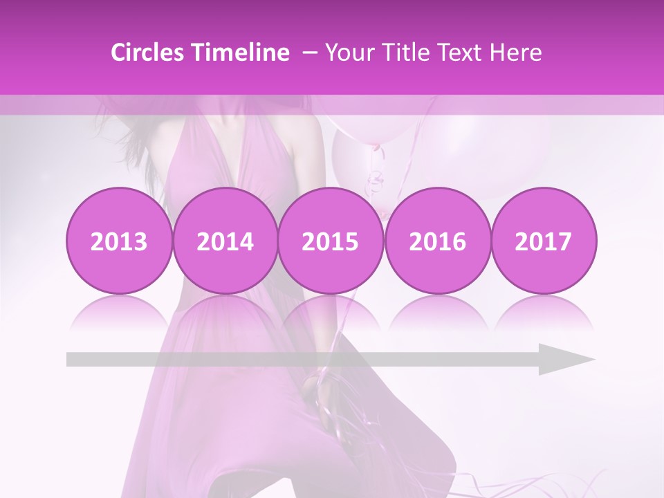 Nice Balloon People PowerPoint Template