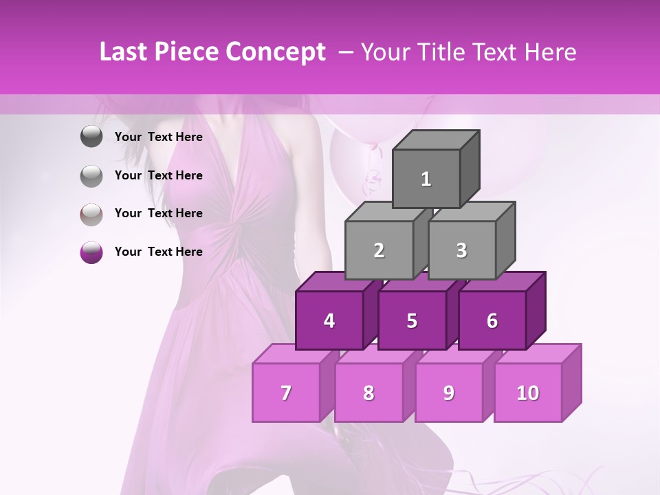 Nice Balloon People PowerPoint Template