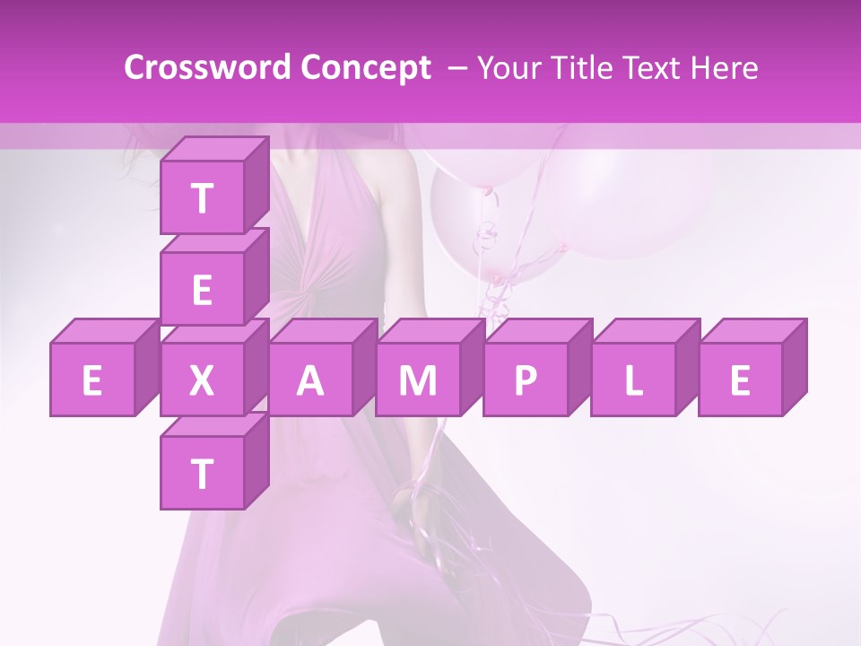 Nice Balloon People PowerPoint Template