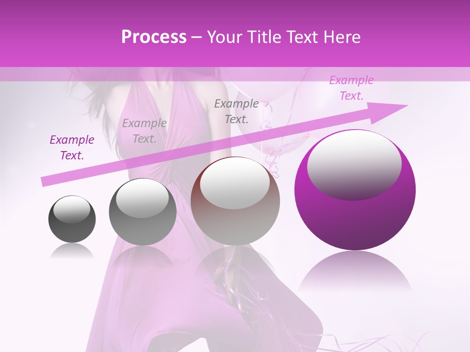 Nice Balloon People PowerPoint Template